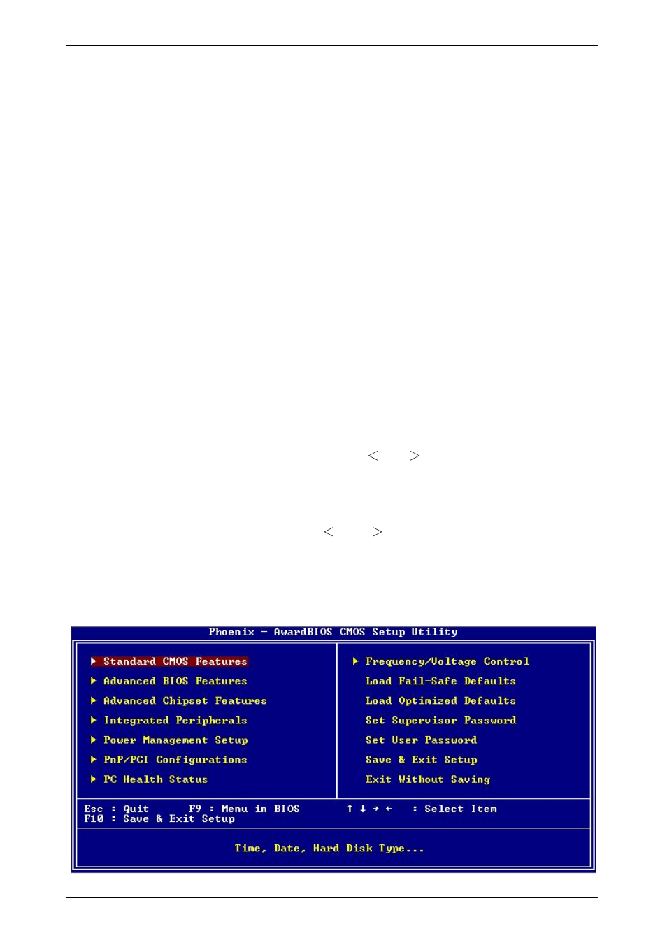 Chapter 4 <bios setup | COMMELL LV-679 User Manual | Page 40 / 54