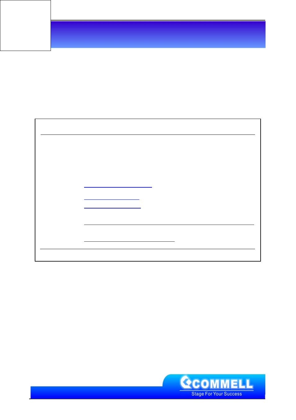 Contact information, Taiwan commate computer inc | COMMELL LV-679 User Manual | Page 54 / 54