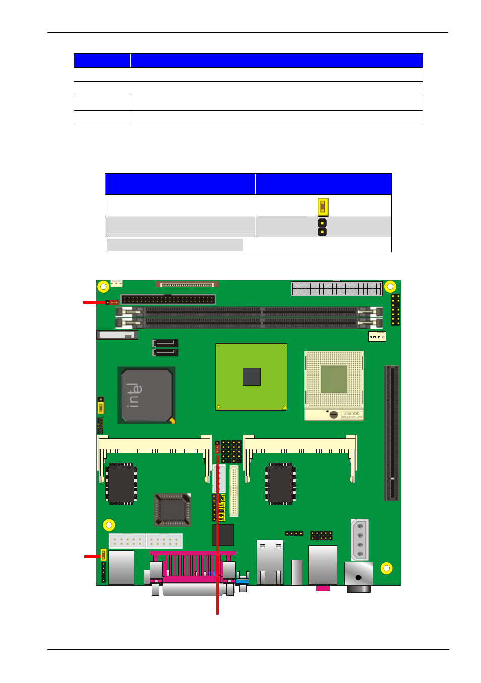 2 <jumper location & reference | COMMELL LV-677E User Manual | Page 15 / 51