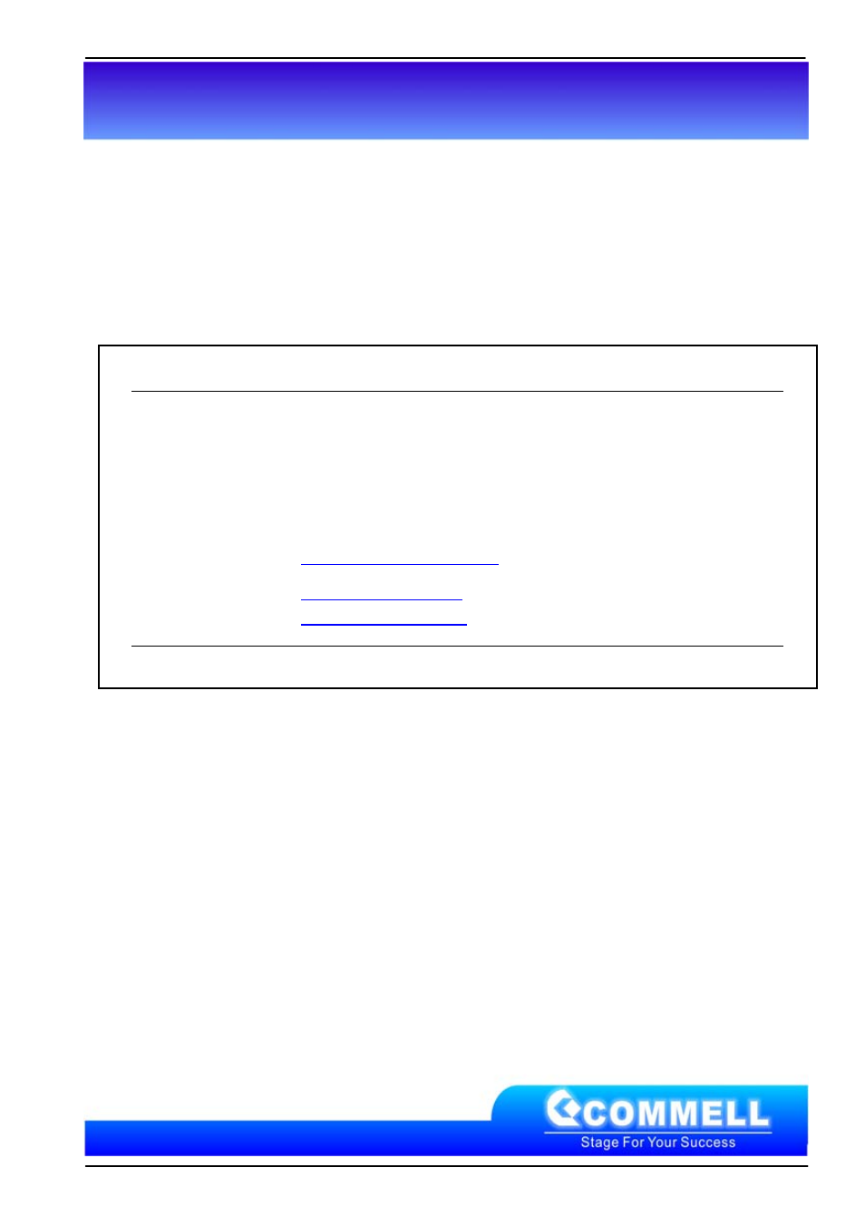 Contact information, Taiwan commate computer inc | COMMELL LV-677E User Manual | Page 51 / 51