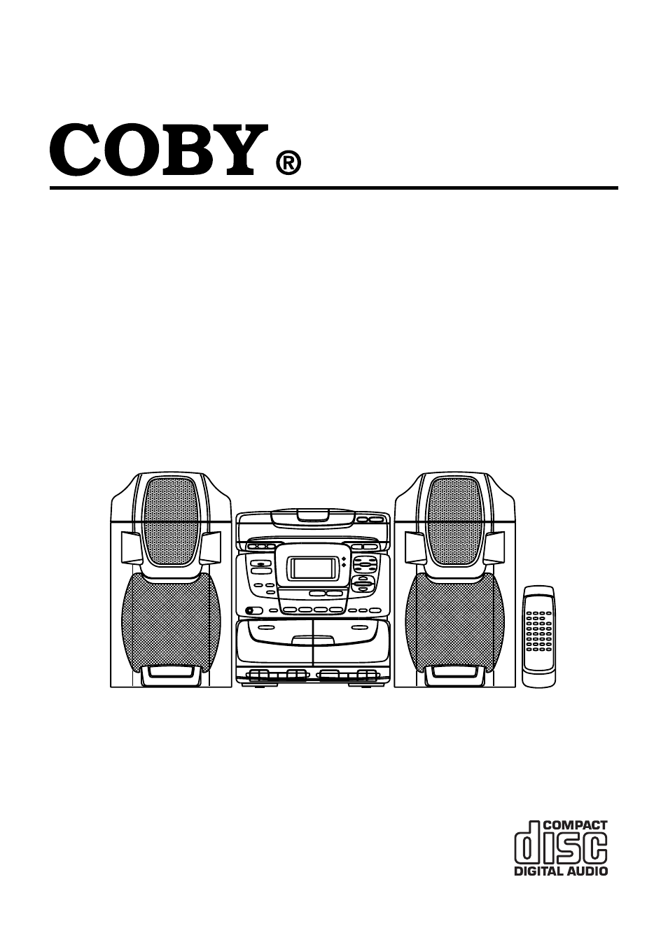 COBY electronic CXCD470 User Manual | 16 pages