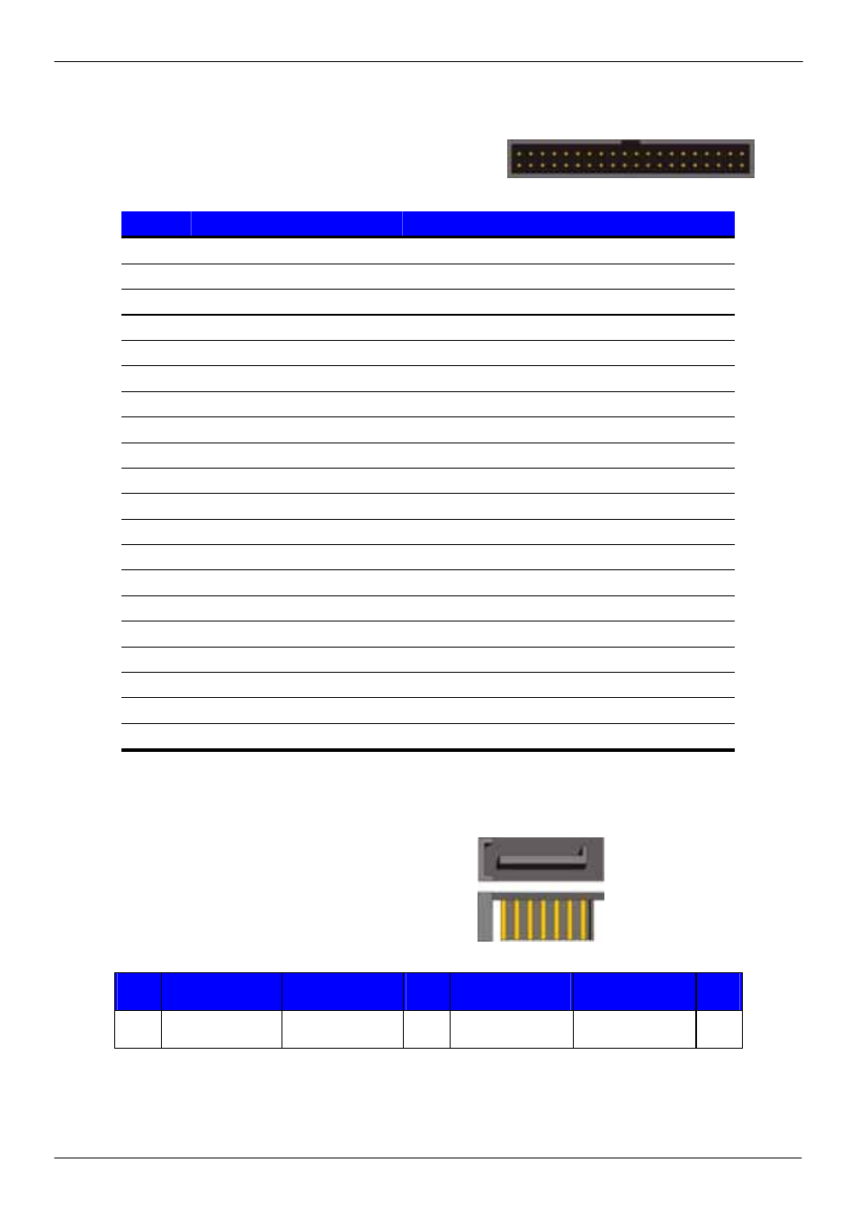 Appendix a <i/o port pin assignment, A.1 ide port, A.2 <serial ata port | COMMELL LV-674E User Manual | Page 51 / 62