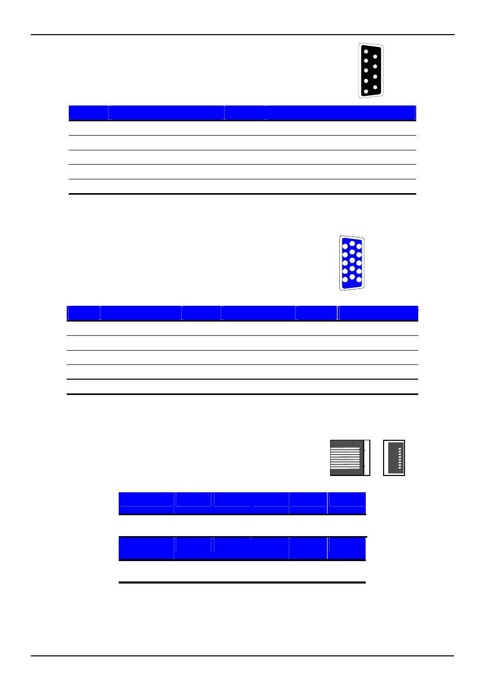 A.5 <serial port, A.6 <vga port, A.7 <lan port | COMMELL LV-674E User Manual | Page 53 / 62