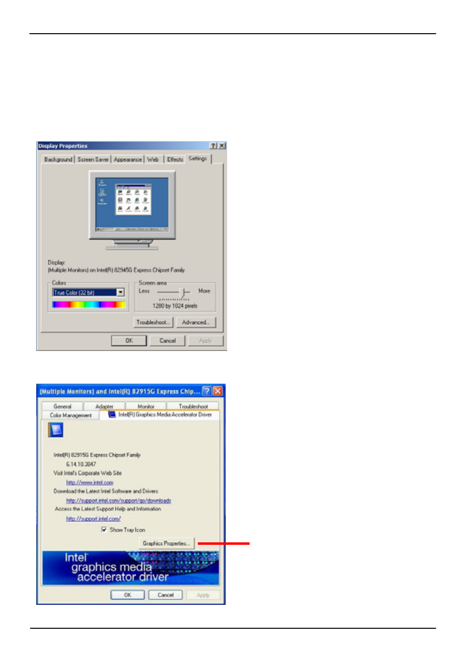 5 <display properties setting | COMMELL LV-674 User Manual | Page 45 / 60