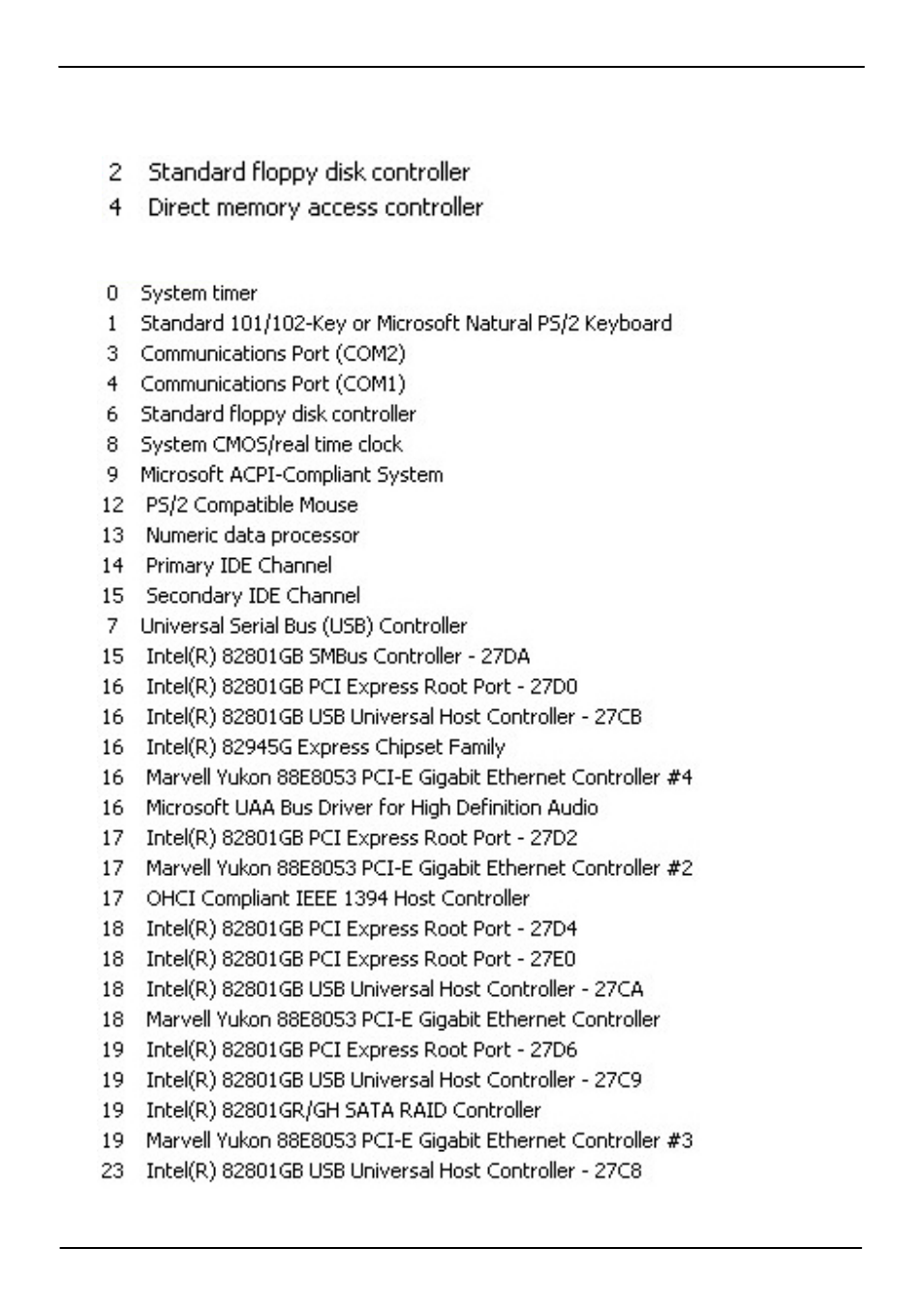 B3.<system irq & dma resources> dma | COMMELL LV-674 User Manual | Page 57 / 60