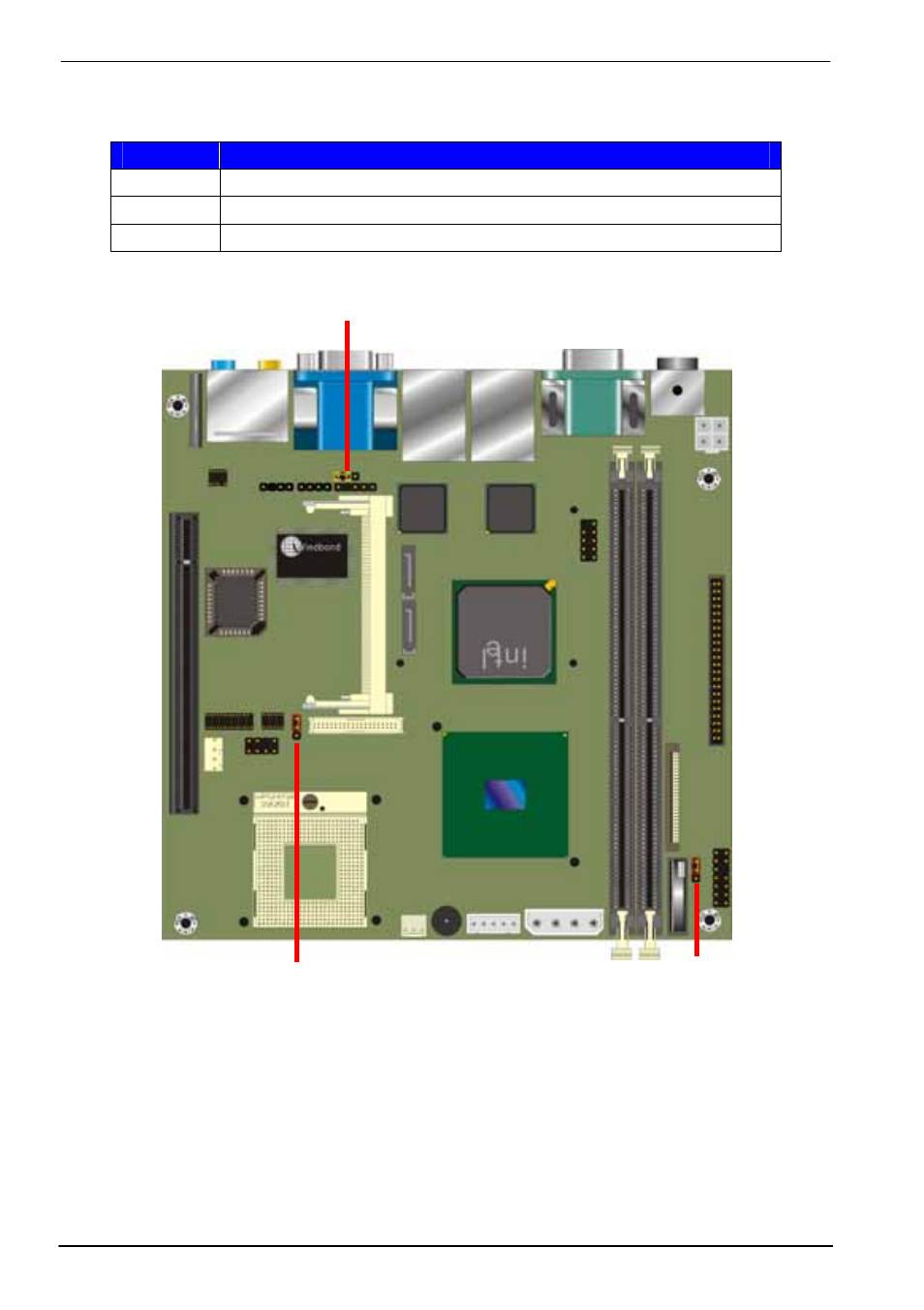 2 <jumper location & reference | COMMELL LV-673E User Manual | Page 14 / 49