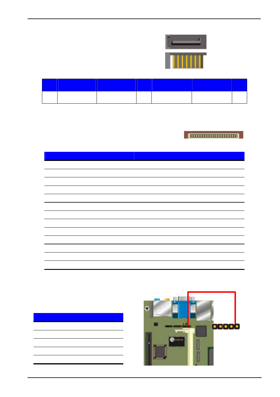 A.2 <serial ata port, A.3 <floppy port, A.4 <irda port | COMMELL LV-673E User Manual | Page 39 / 49