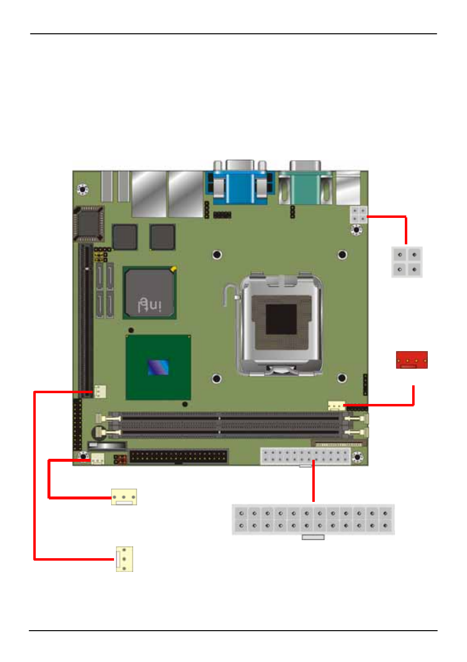 13 <power and fan installation | COMMELL LV-672 User Manual | Page 28 / 54