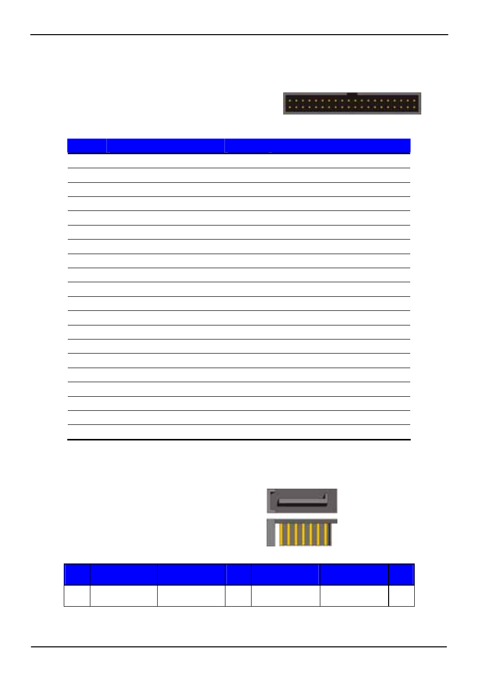 Appendix a <i/o port pin assignment, A.1 ide port, A.2 <serial ata port | COMMELL LV-672 User Manual | Page 49 / 54