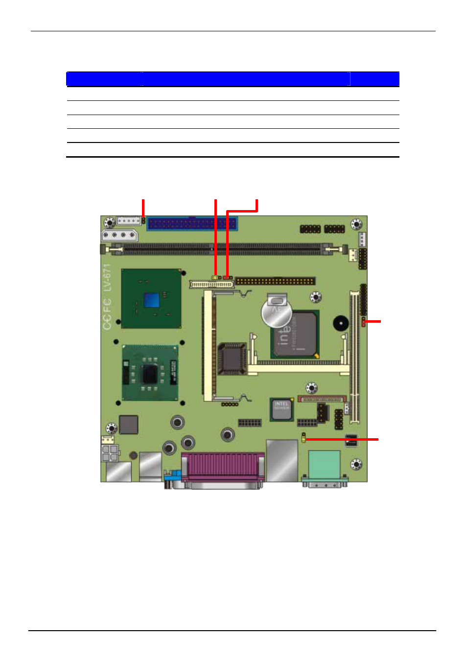 2 <jumper reference | COMMELL LV-671CM6 User Manual | Page 16 / 56
