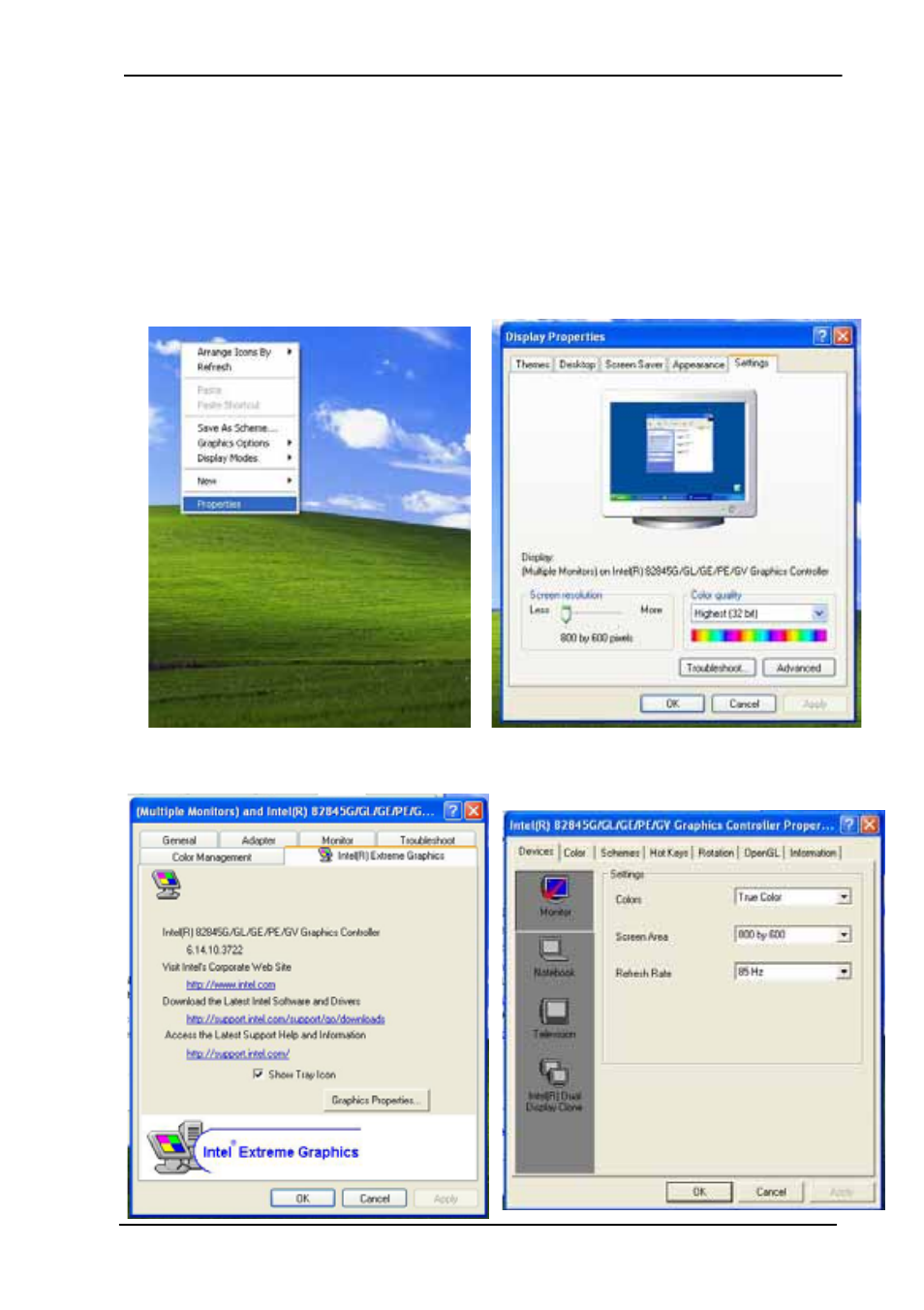 Chapter 5. display settings | COMMELL LV-670LVDS User Manual | Page 31 / 47