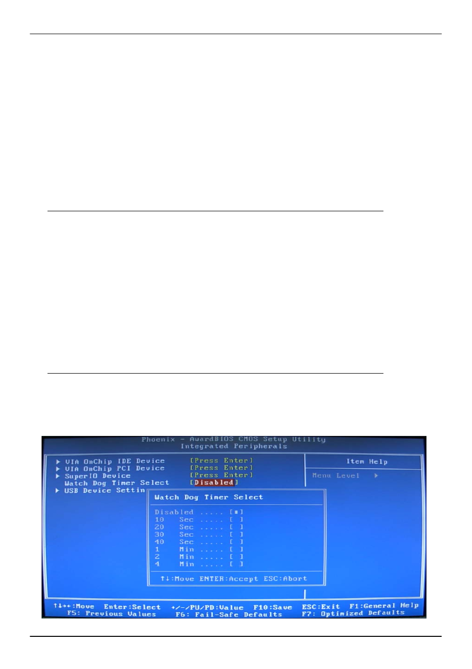 Appendix e <watch dog timer setting | COMMELL LV-66A User Manual | Page 61 / 63