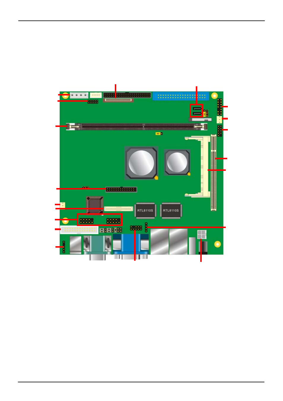 Chapter 2 <hardware setup, 1 <connector location | COMMELL LV-669 User Manual | Page 12 / 58