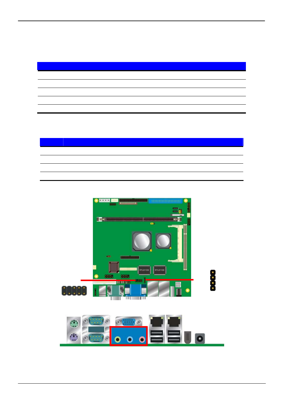 11 <onboard audio interface | COMMELL LV-669 User Manual | Page 27 / 58
