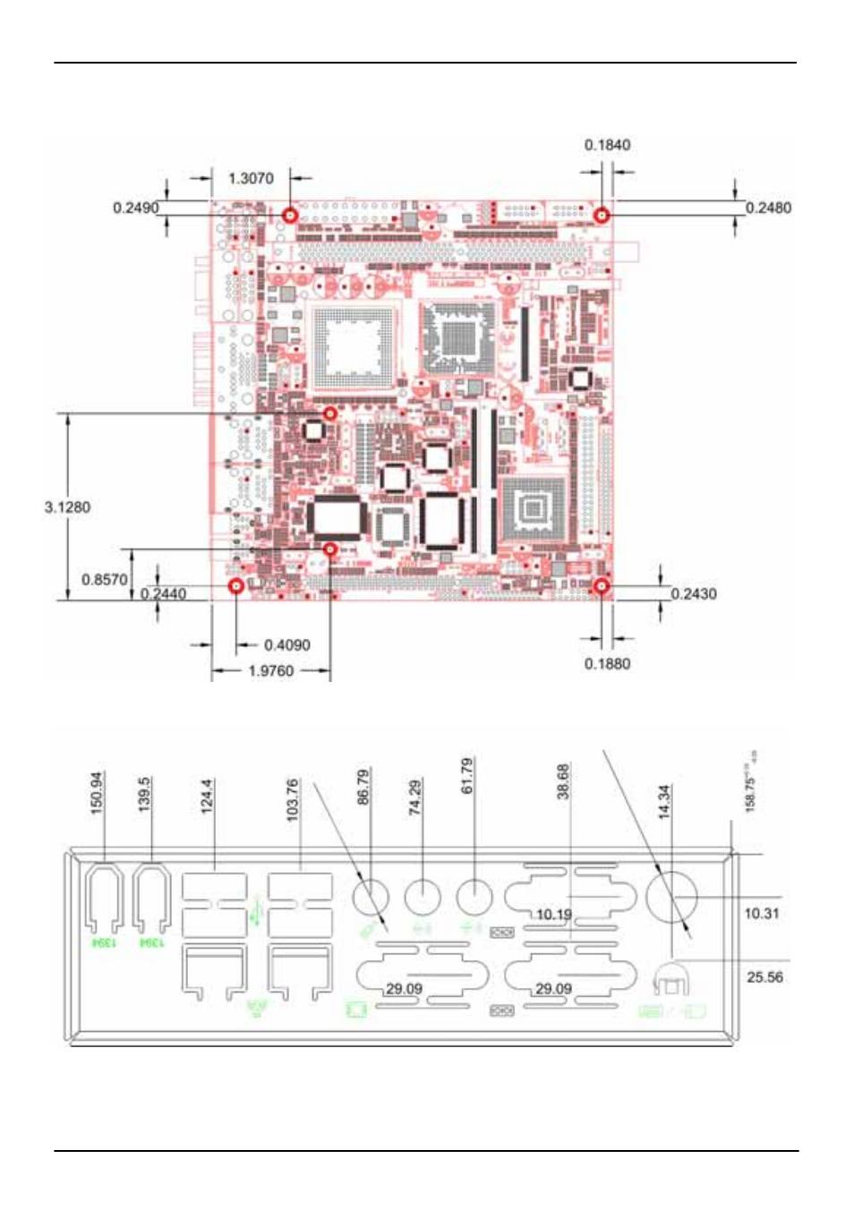 3 <mechanical drawing | COMMELL LV-667 User Manual | Page 11 / 58