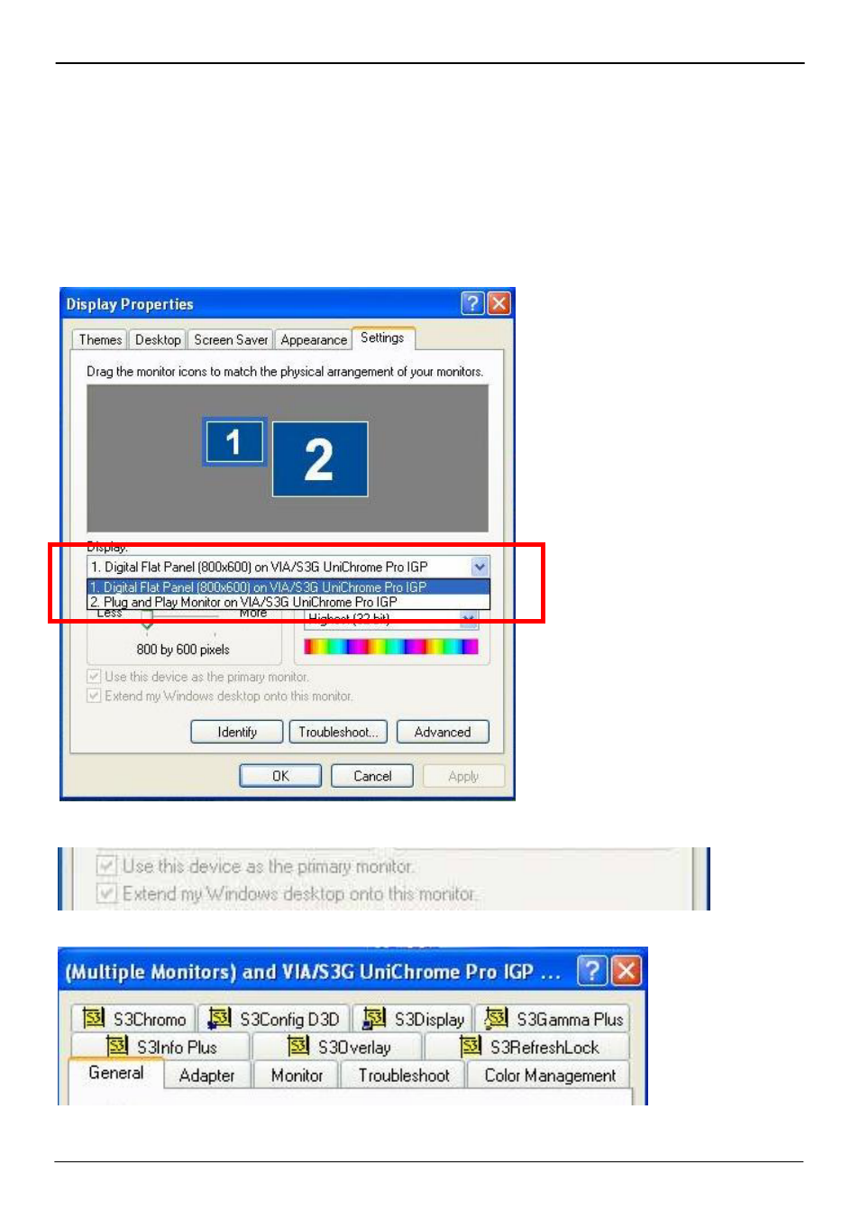 3 <display configuration | COMMELL LV-667 User Manual | Page 38 / 58