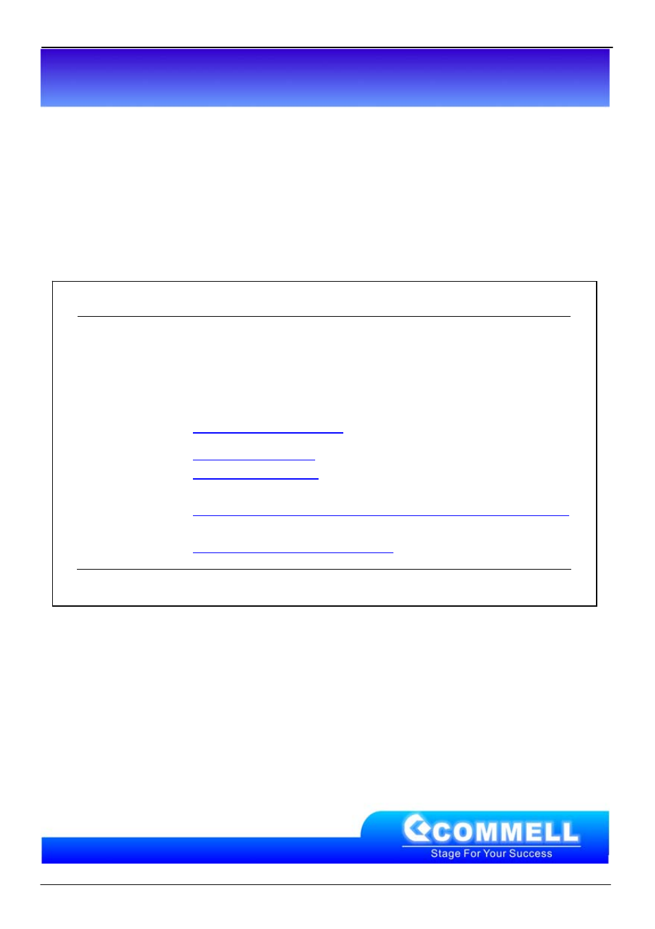 Contact information, Taiwan commate computer inc | COMMELL LV-651 User Manual | Page 51 / 51