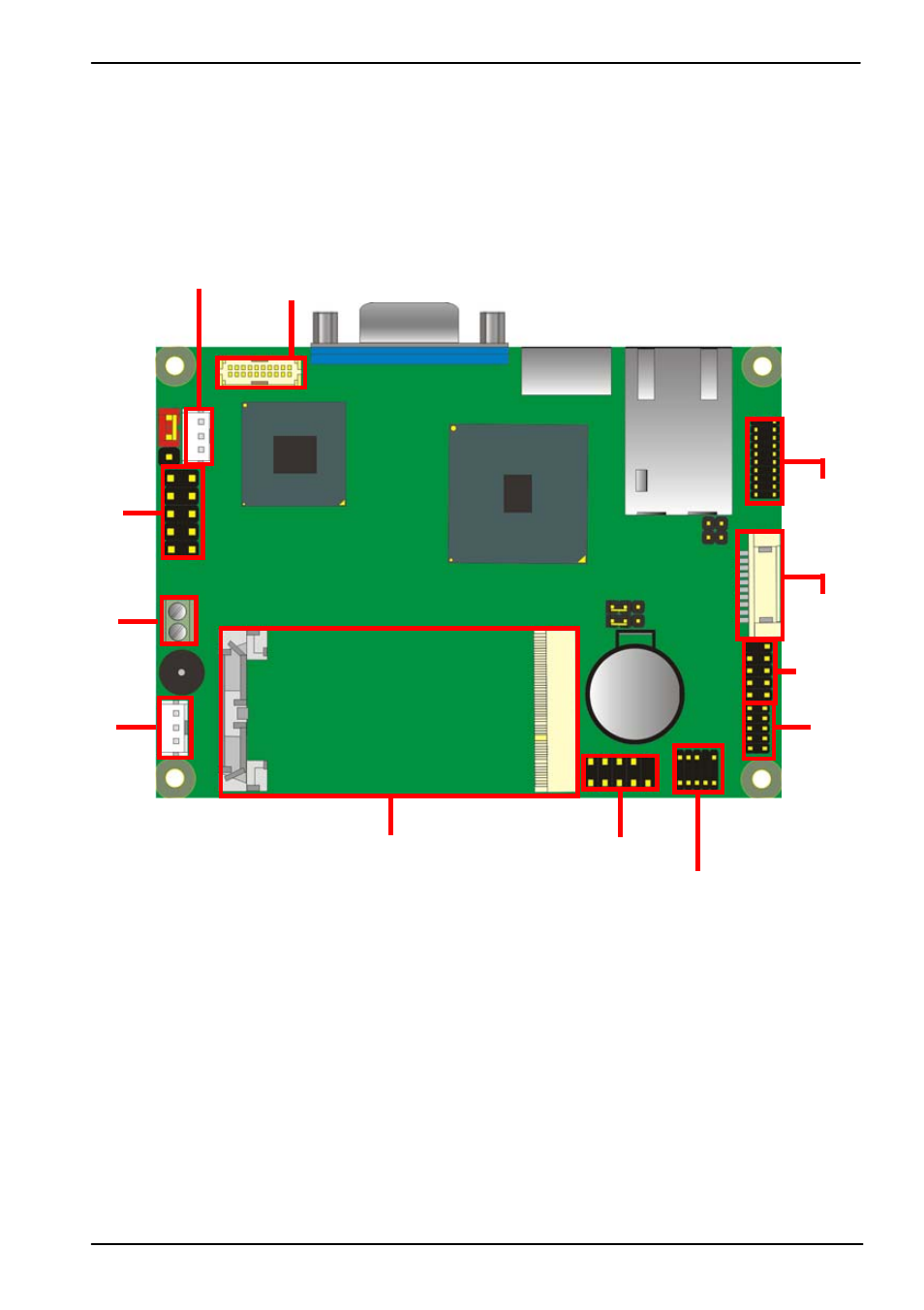 Chapter 2 <hardware setup, 1 <connector location | COMMELL LP-180 User Manual | Page 13 / 49