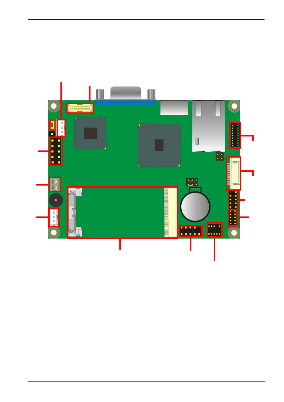Chapter 2 <hardware setup, 1 <connector location | COMMELL LP-172 User Manual | Page 12 / 46