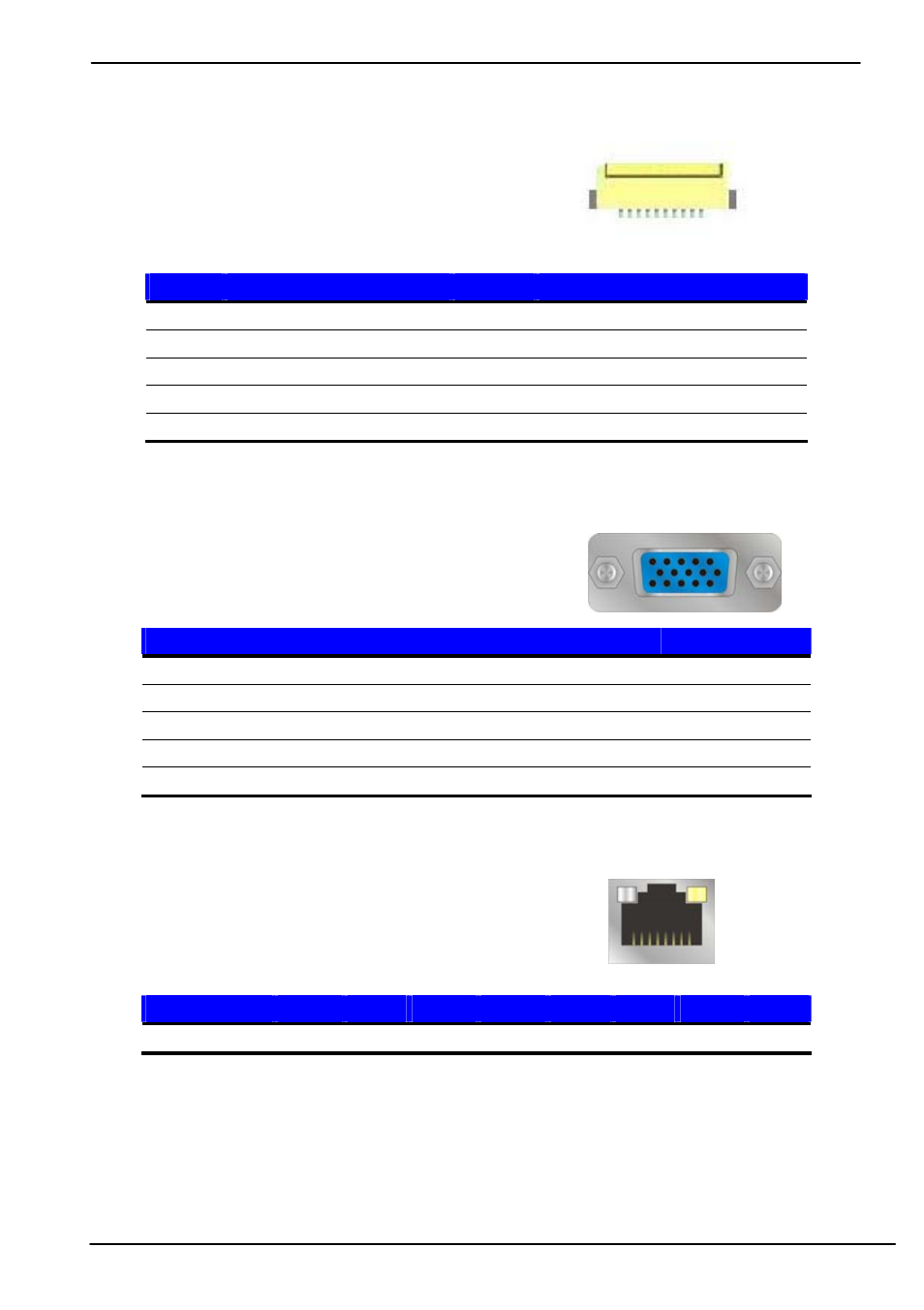 Appendix a <i/o port pin assignment, A.1 <sata port, A.2 <crt port | A.3 <lan port | COMMELL LP-172 User Manual | Page 35 / 46