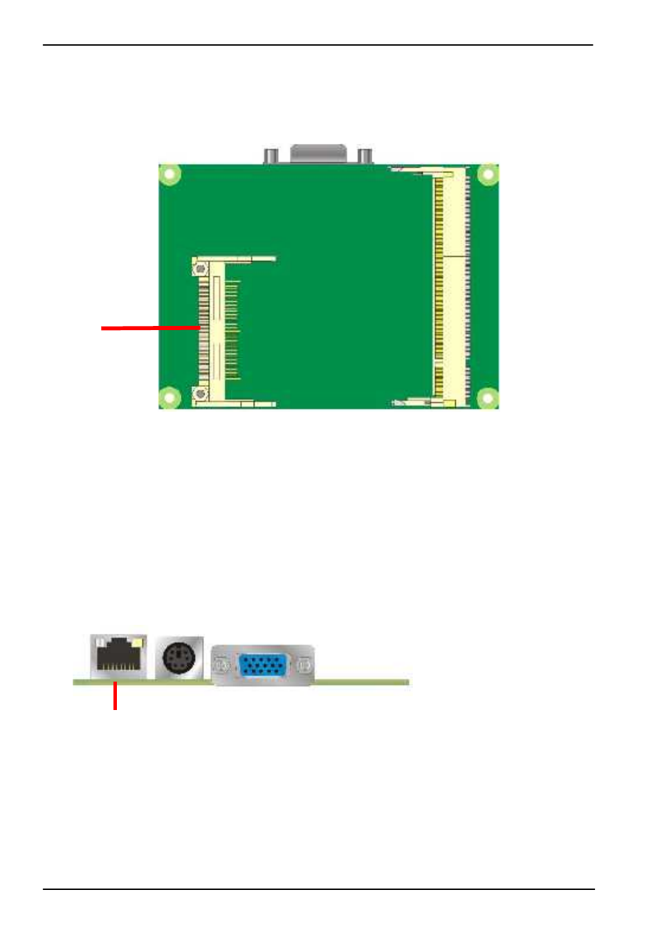 6 <cf interface, 7 <lan interface | COMMELL LP-171 User Manual | Page 17 / 39