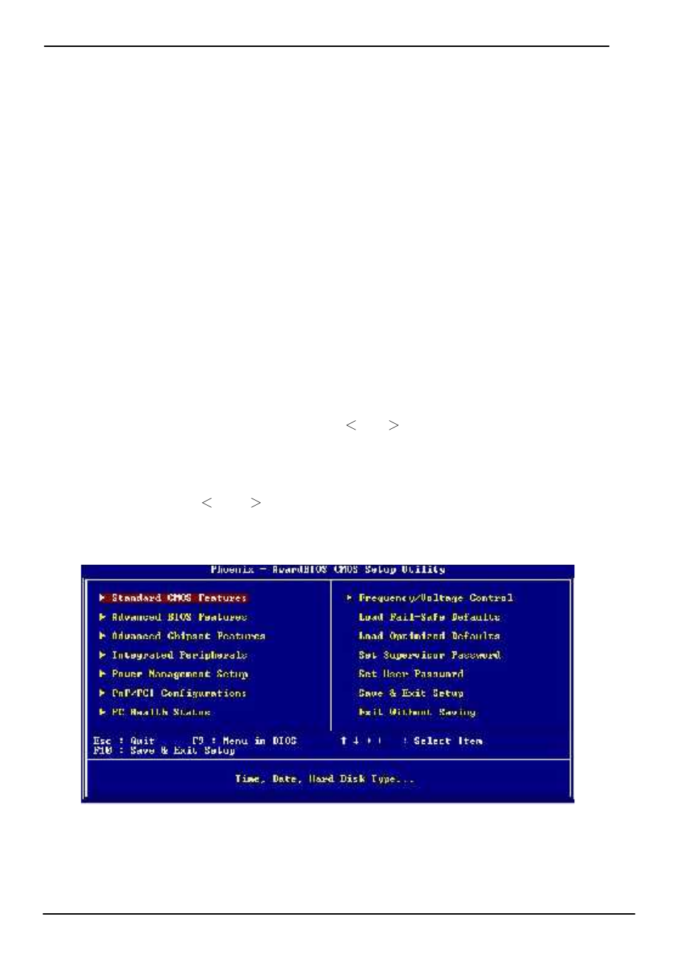 Chapter 3 <bios setup | COMMELL LP-171 User Manual | Page 31 / 39