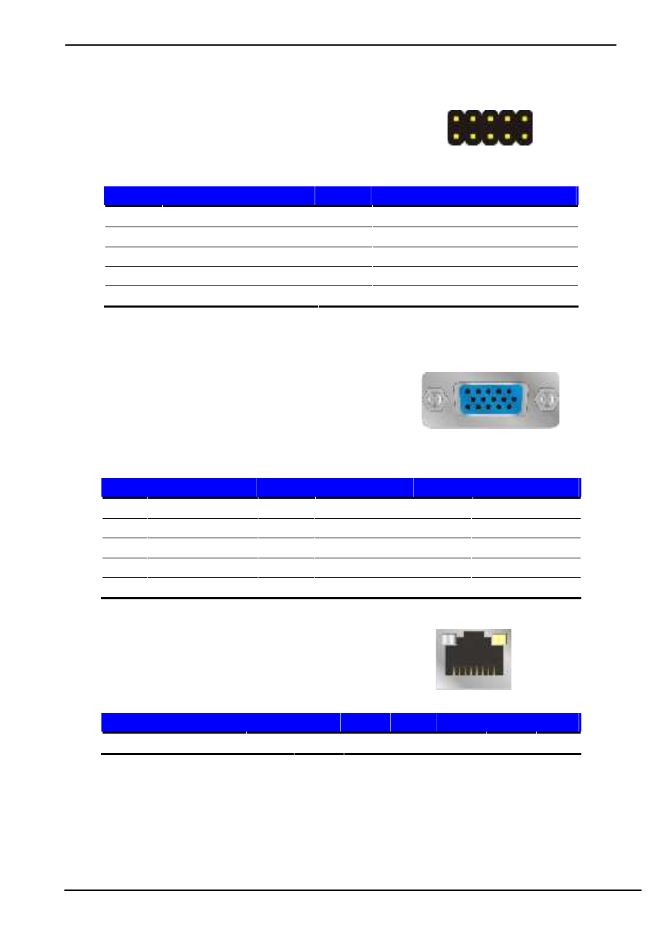 Appendix a <i/o port pin assignment, A.1 <lpc port, A.2 < crt port | A.3 <lan port | COMMELL LP-171 User Manual | Page 32 / 39