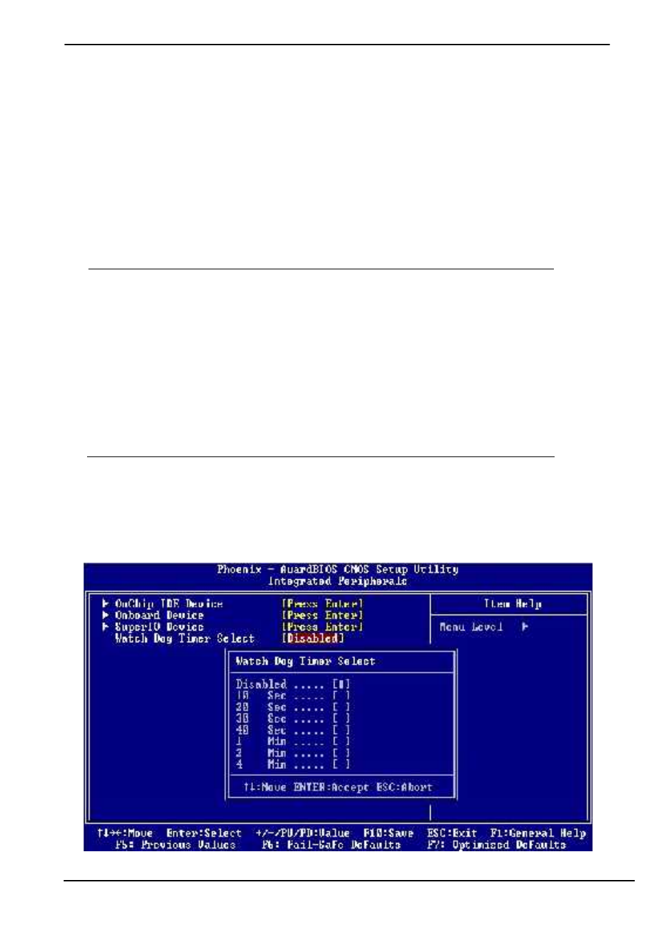 Appendix e <watch dog timer setting | COMMELL LP-171 User Manual | Page 38 / 39