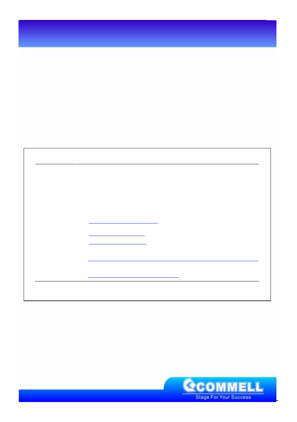 Contact information, Taiwan commate computer inc | COMMELL LP-171 User Manual | Page 39 / 39