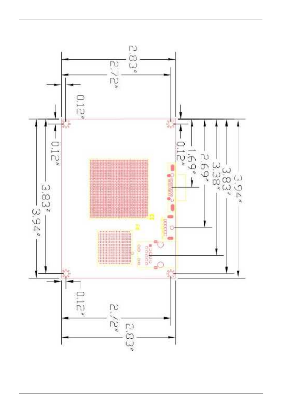 3 <mechanical drawing | COMMELL LP-171 User Manual | Page 9 / 39