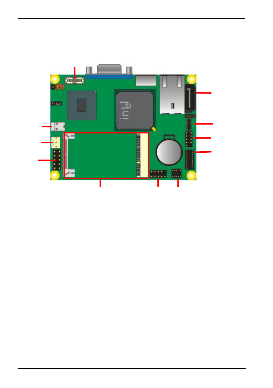 Chapter 2 <hardware setup, 1 <connector location | COMMELL LP-170 User Manual | Page 12 / 40