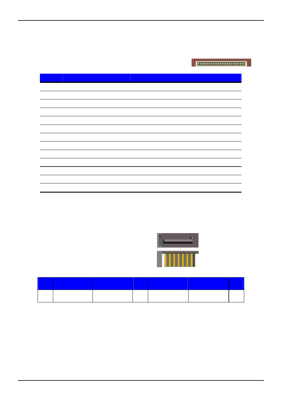Appendix b<i/o port pin assignment, B.1 <floppy port, B.2 <serial ata port | COMMELL ES-270E User Manual | Page 29 / 36