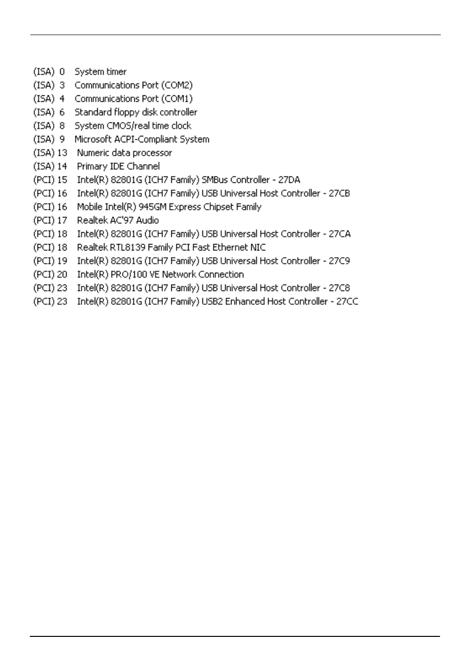D3.<system irq resources | COMMELL ES-270E User Manual | Page 34 / 36