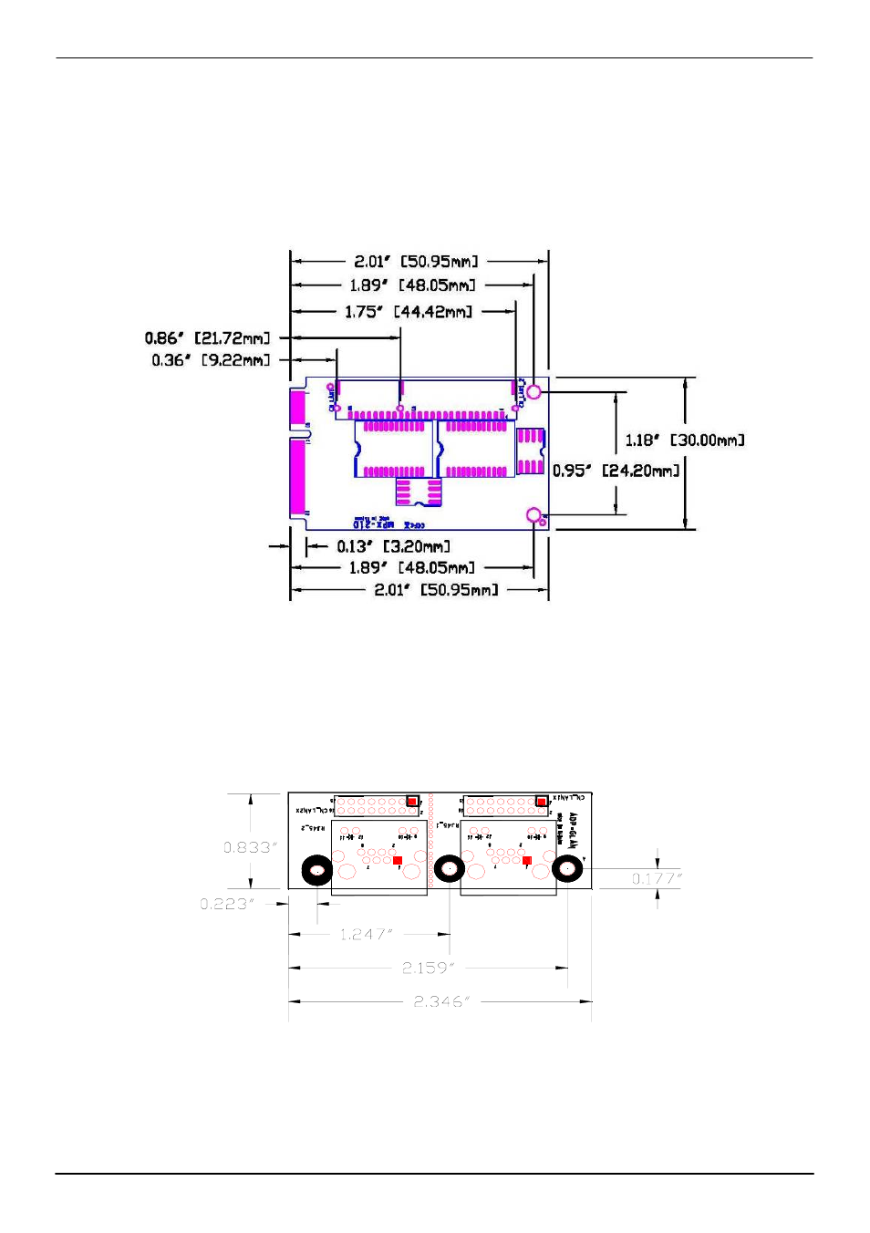 Mechanical drawing | COMMELL MPX-210 User Manual | Page 4 / 8