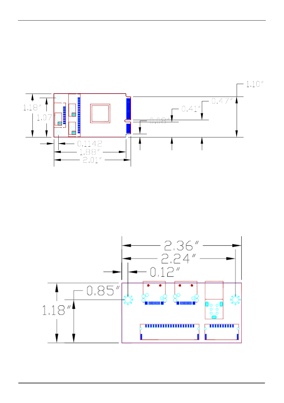 2 <mechanical drawing | COMMELL MPX-643 User Manual | Page 6 / 13
