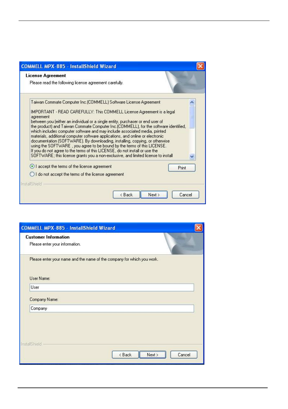 COMMELL MPX-885 User Manual | Page 9 / 17