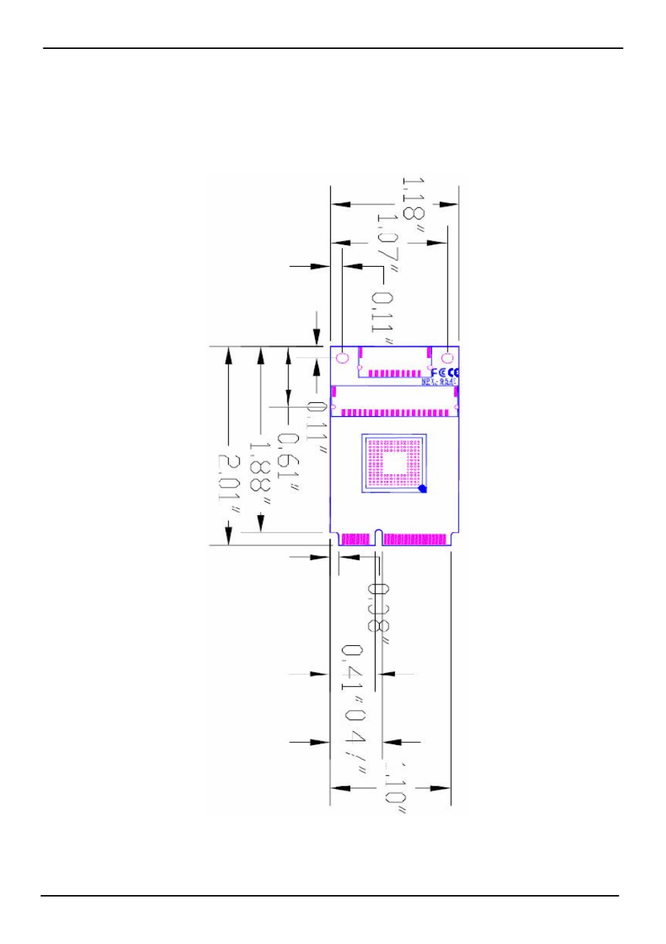 Mechanical drawing | COMMELL MPX-954E User Manual | Page 5 / 15