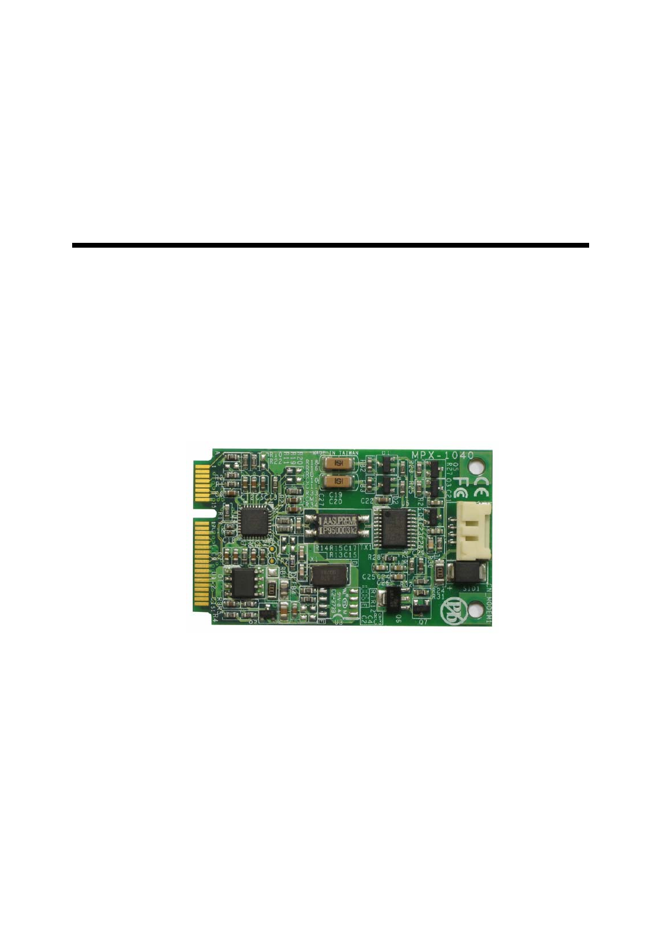 COMMELL MPX-1040 User Manual | 7 pages