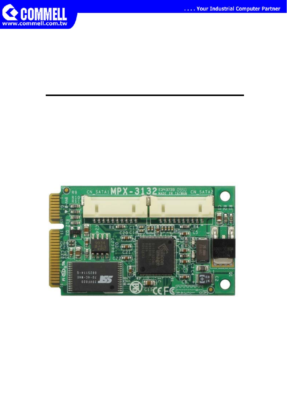 COMMELL MPX-3132 User Manual | 12 pages