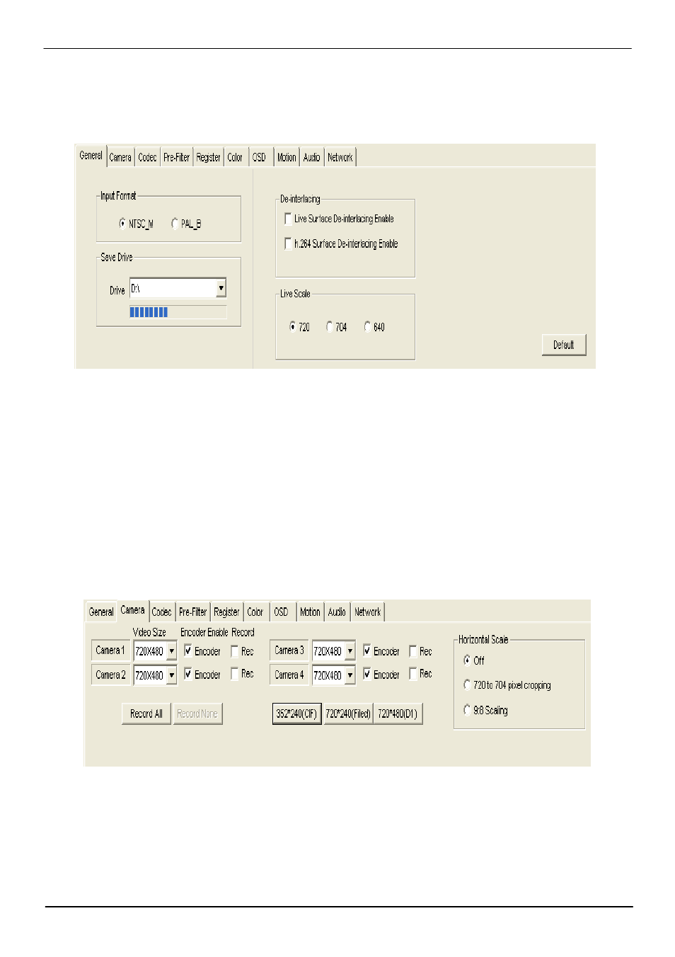 7 <demo program menu expansion, 1 <general, 2 <camera | COMMELL MP-840 User Manual | Page 17 / 27