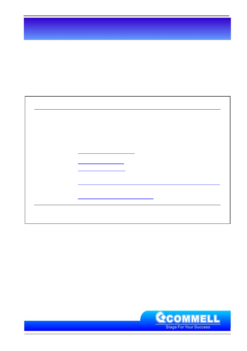 Contact information, Taiwan commate computer inc | COMMELL MP-878D User Manual | Page 29 / 29