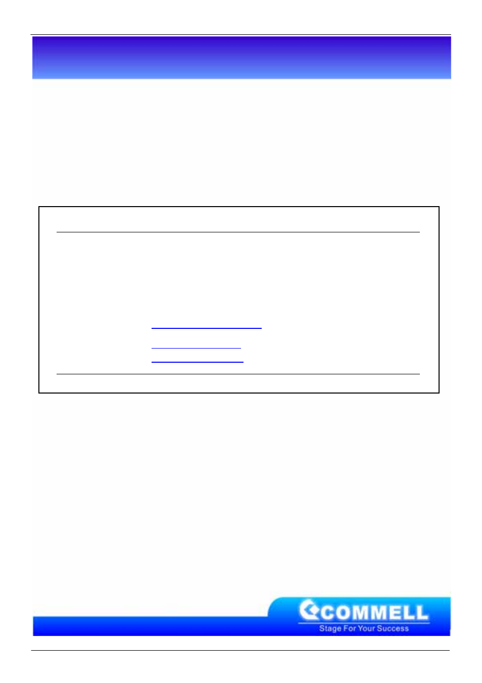 Contact information, Taiwan commate computer inc | COMMELL MP-954GPS User Manual | Page 12 / 12