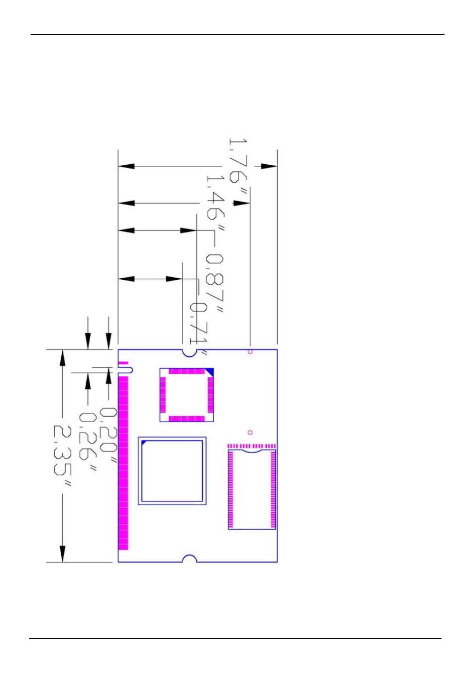 2 <mechanical drawing | COMMELL MP-6100 User Manual | Page 5 / 13