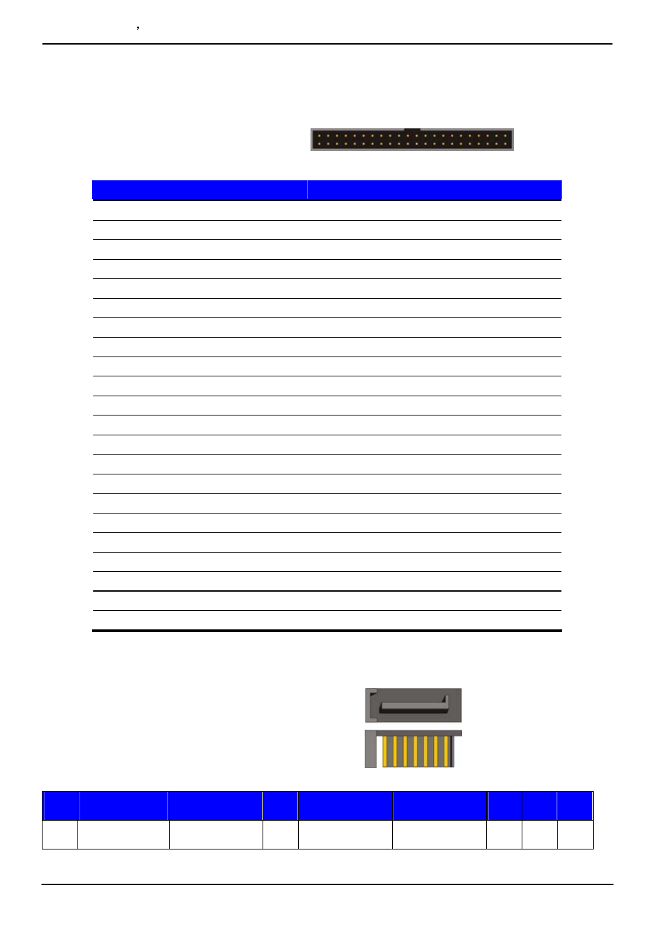Appendix a <i/o port pin assignment, A.1 <ide port, A.2 <serial ata port | COMMELL MP-6421 User Manual | Page 6 / 12