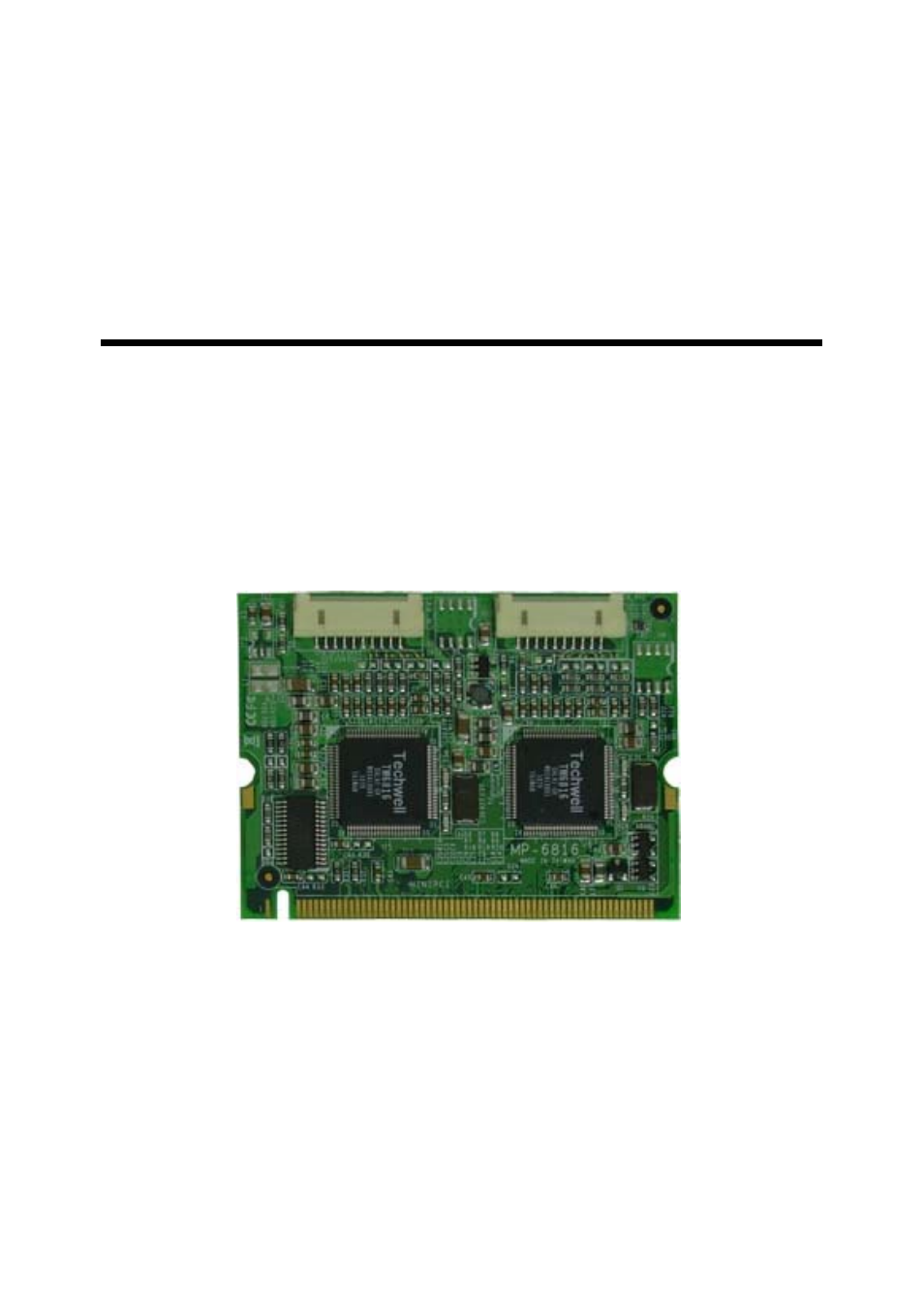 COMMELL MP-6816D4 User Manual | 11 pages