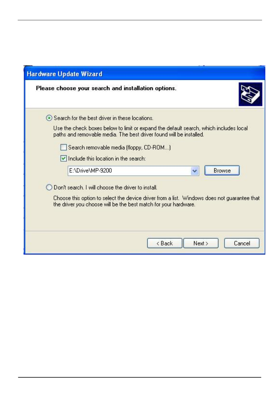 COMMELL MP-9200 User Manual | Page 14 / 18