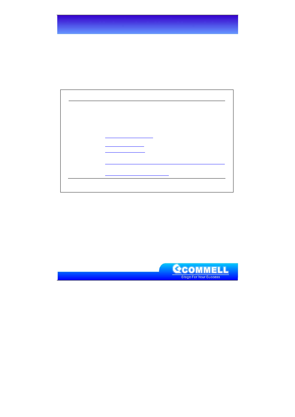 Contact information, Taiwan commate computer inc | COMMELL ADP-L2DXT User Manual | Page 12 / 12