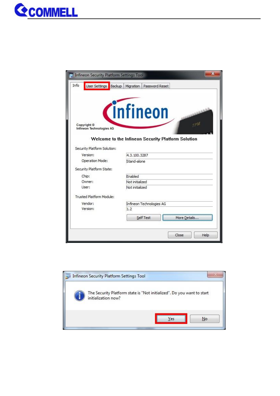 COMMELL ADP-TPM User Manual | Page 4 / 11