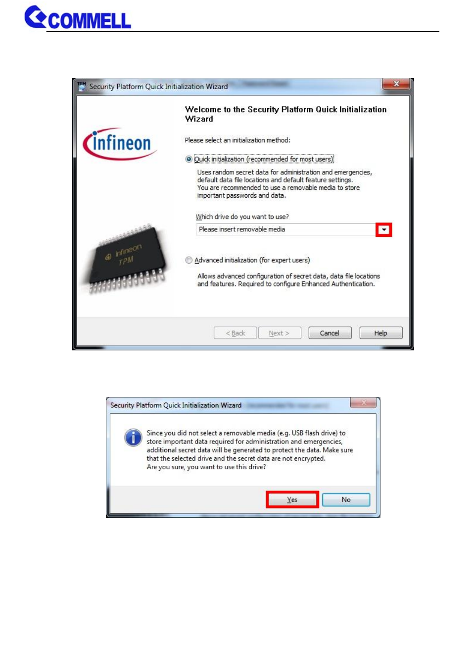 COMMELL ADP-TPM User Manual | Page 5 / 11