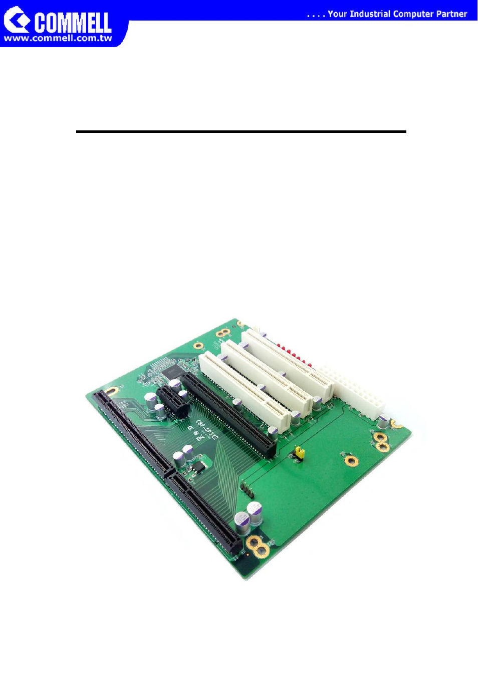 COMMELL CBP-6P3X2 User Manual | 6 pages
